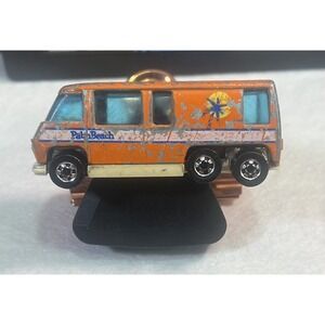 Orange Vintage Palm Beach Hot Wheel Gmc Motor Home 1976